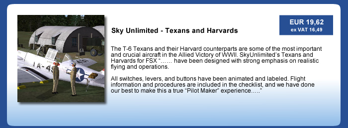 Sky Unlimited - Texans and Harvards